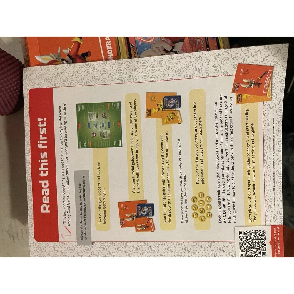 Pokemon Battle Academy Board Game - Complete-TCG